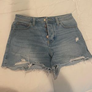 Hollister jean shorts